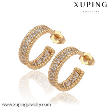 29752 último pendiente vendedor caliente del diseño del color oro 18k xuping